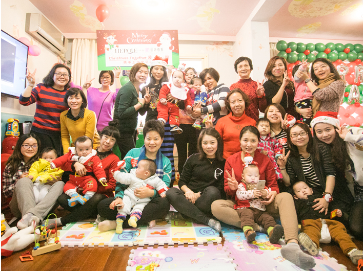 2015年 丽妍雅集 HEROLE CLUB及爱心会员探访上海宝贝之家，共度欢乐圣诞